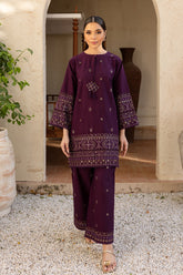 BATIK - 2PC DHANAK SEQUIN EMBROIDERED SHIRT AND SEQUIN EMBROIDERED TROUSER - HZG2009